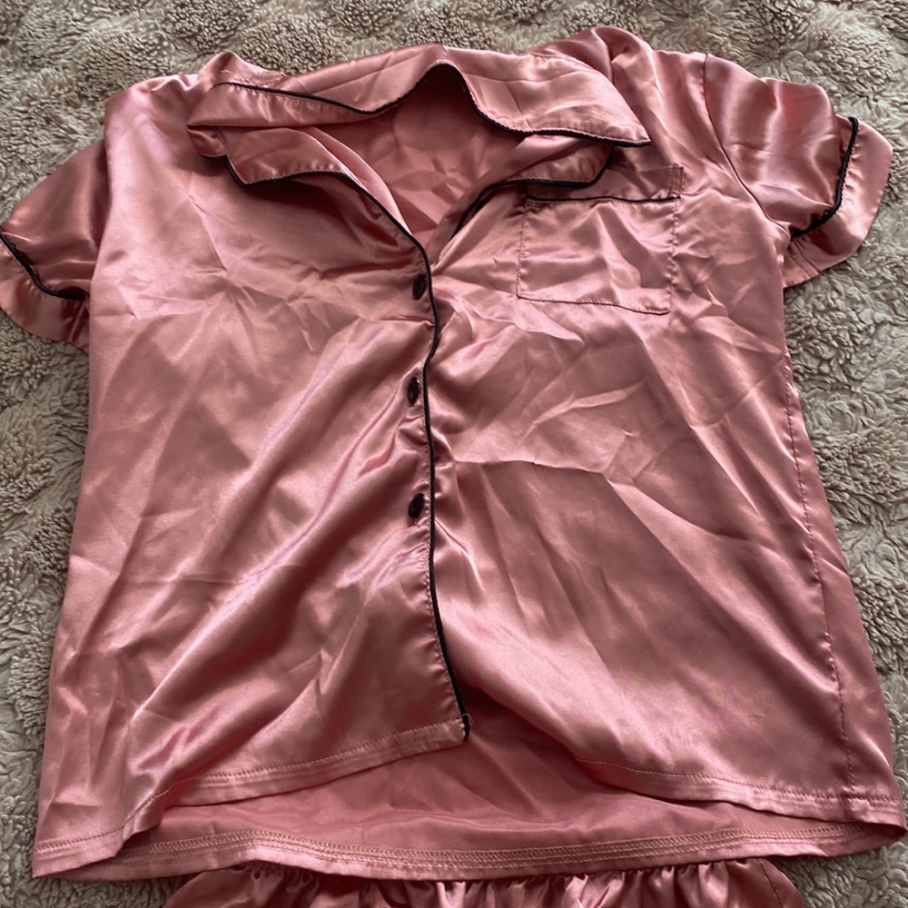 Polyester Pajama Set - Picture 3 of 4